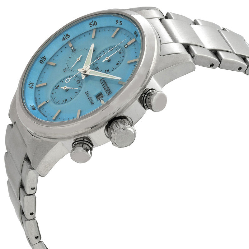 Citizen Chronograph Eco-Drive Blue Dial Mens Watch
