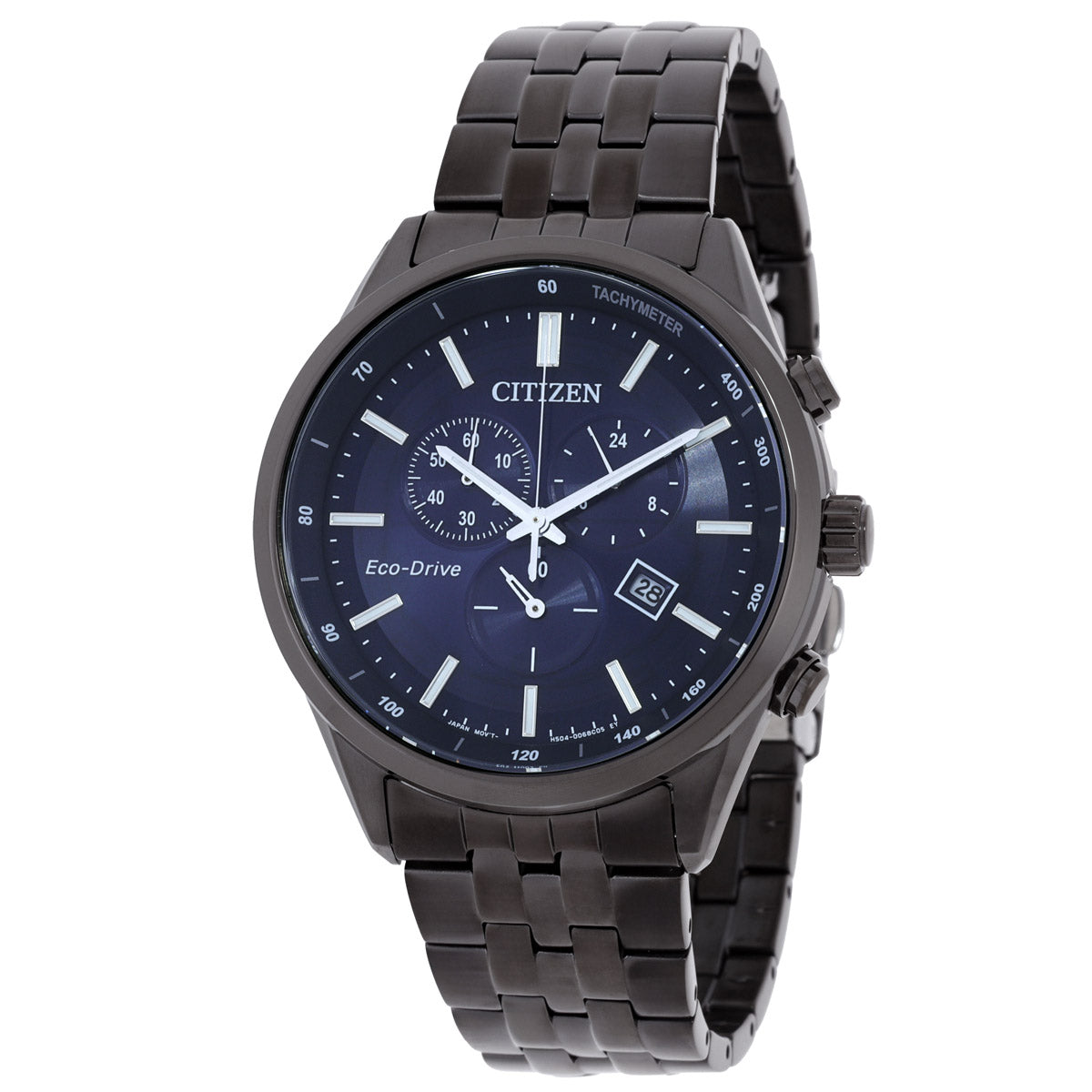 Citizen Chronograph Gmt Blue Dial Mens Watch
