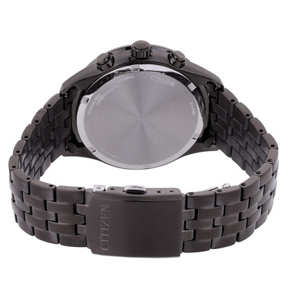 Citizen Chronograph Gmt Blue Dial Mens Watch