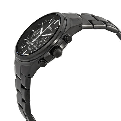 Citizen Chronograph Quartz Black Dial Mens Watch
