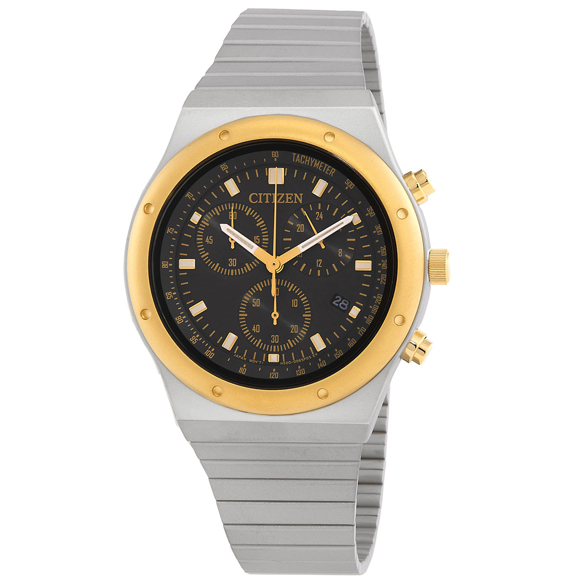 Citizen Chronograph Quartz Black Dial Mens Watch