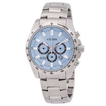 Citizen Chronograph Quartz Blue Dial Watch