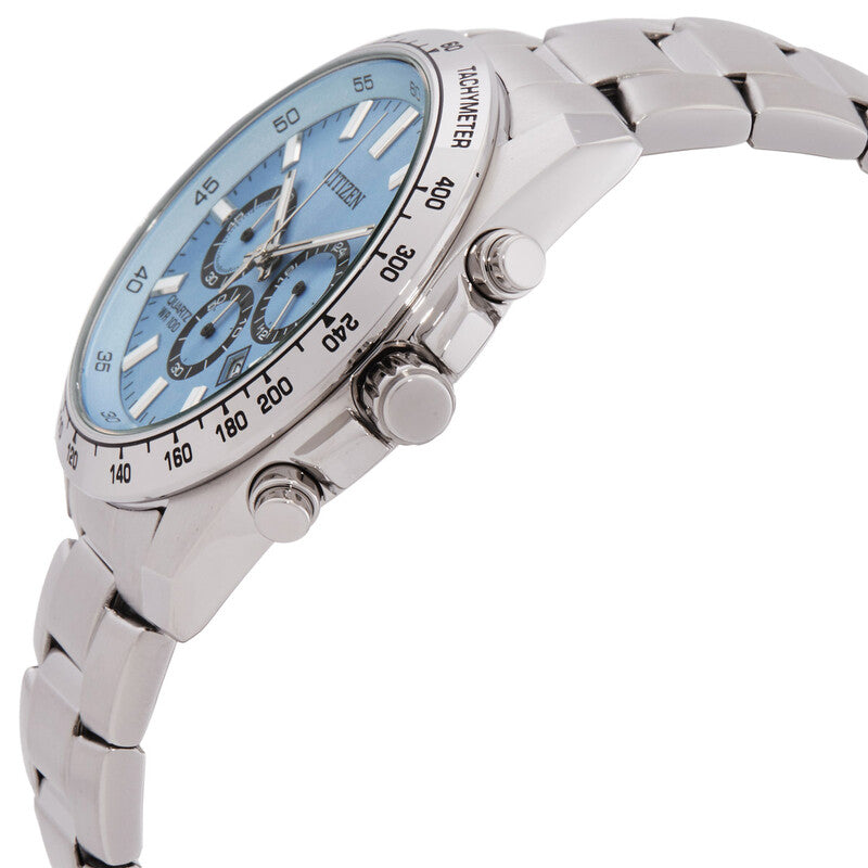 Citizen Chronograph Quartz Blue Dial Watch