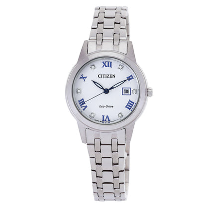 Citizen Classic Automatic Diamond White Dial Women's Watch