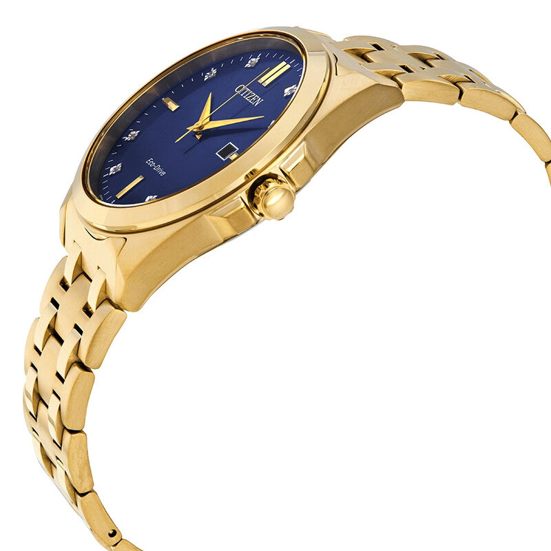 Citizen Corso Eco-Drive Diamond Blue Dial Watch