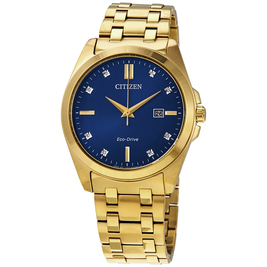 Citizen Corso Eco-Drive Diamond Blue Dial Watch