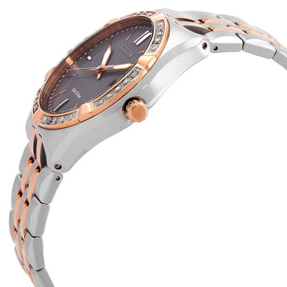 Citizen Corso Diamond Eco-Drive Grey Dial Mens Watch