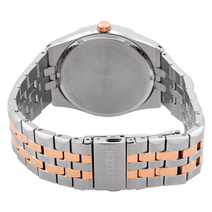 Citizen Corso Diamond Eco-Drive Grey Dial Mens Watch