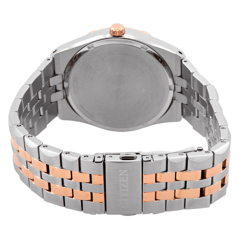 Citizen Corso Diamond Eco-Drive Grey Dial Mens Watch