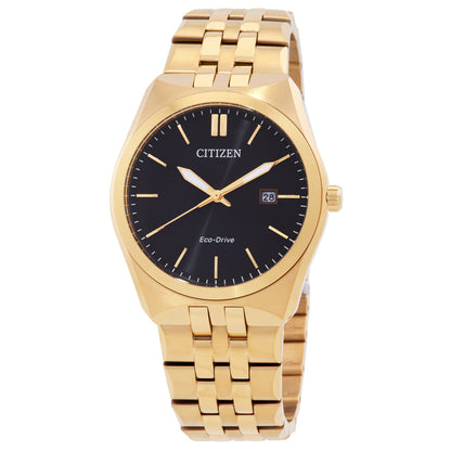 Citizen Corso Eco-Drive Black Dial Mens Watch