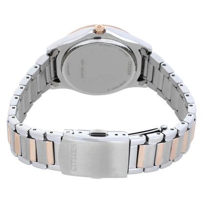 Citizen Crystal Black Dial Women's Watch