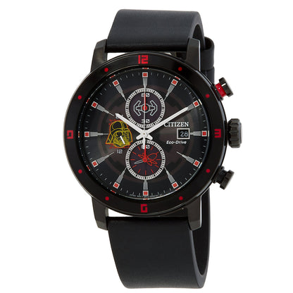 Citizen Darth Vader Chronograph Black Dial Mens Watch