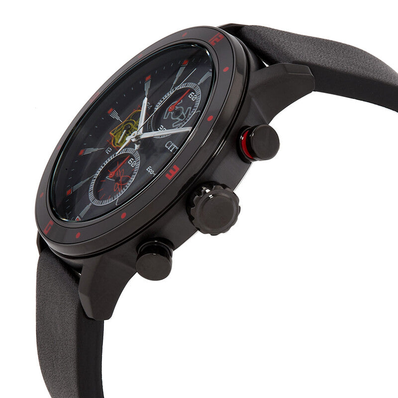 Citizen Darth Vader Chronograph Black Dial Mens Watch