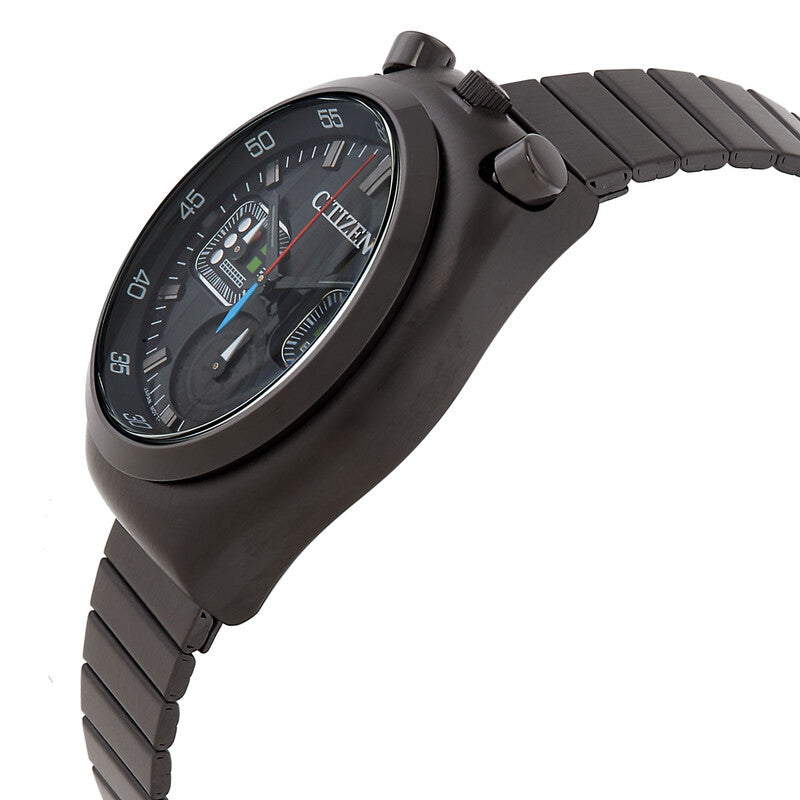 Citizen Darth Vader Star Wars Chronograph Quartz Black Dial Mens Watch
