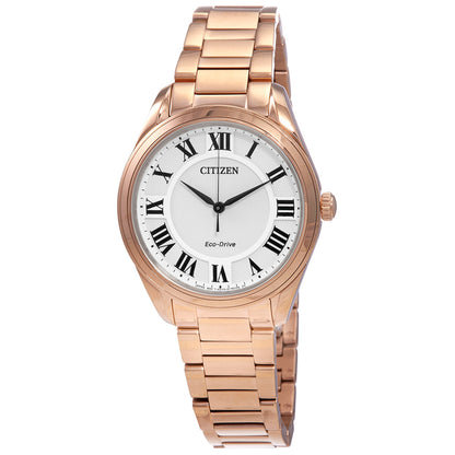 Citizen Eco-Drive Arezzo White Dial Women's Watch