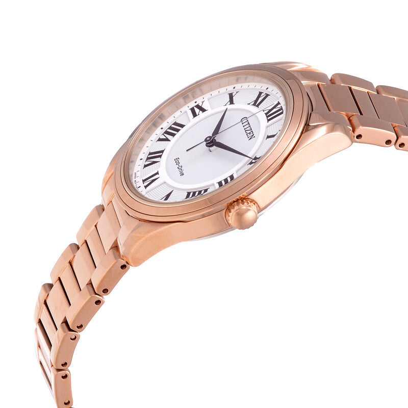Citizen Eco-Drive Arezzo White Dial Women's Watch