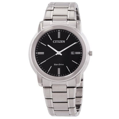 Citizen Eco-Drive Black Dial Mens Watch
