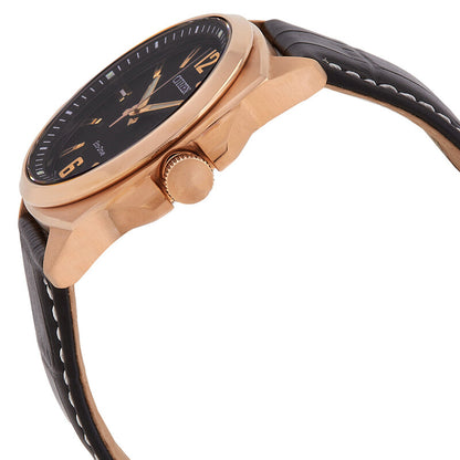 Citizen Eco-Drive Black Dial Mens Watch