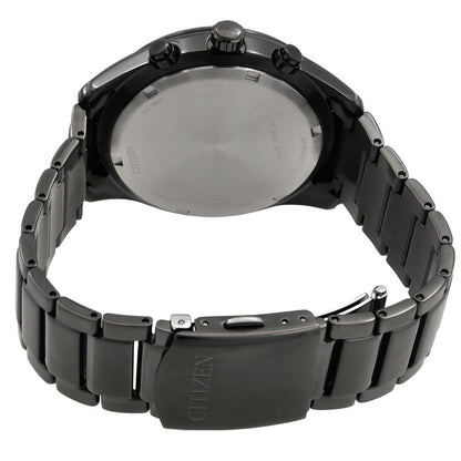 Citizen Eco-Drive Chronograph Black Dial Mens Watch