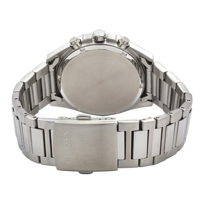Citizen Eco-Drive Chronograph White Dial Mens Watch