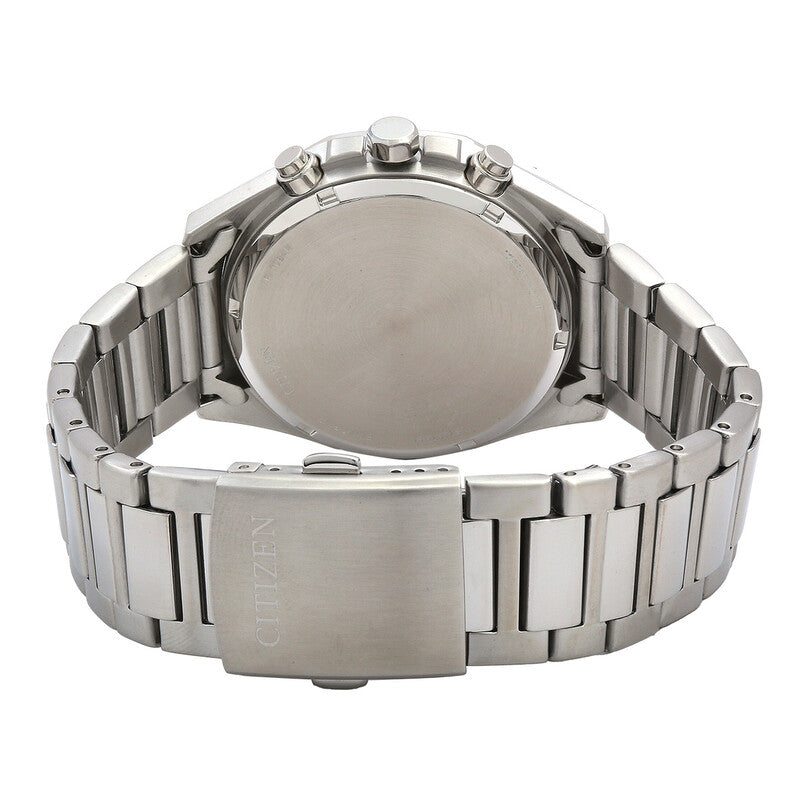 Citizen Eco-Drive Chronograph White Dial Mens Watch