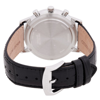 Citizen Eco-Drive Chronograph White Dial Mens Watch
