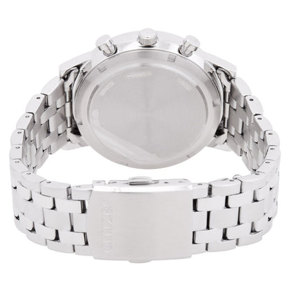 Citizen Eco-Drive Chronograph White Dial Mens Watch