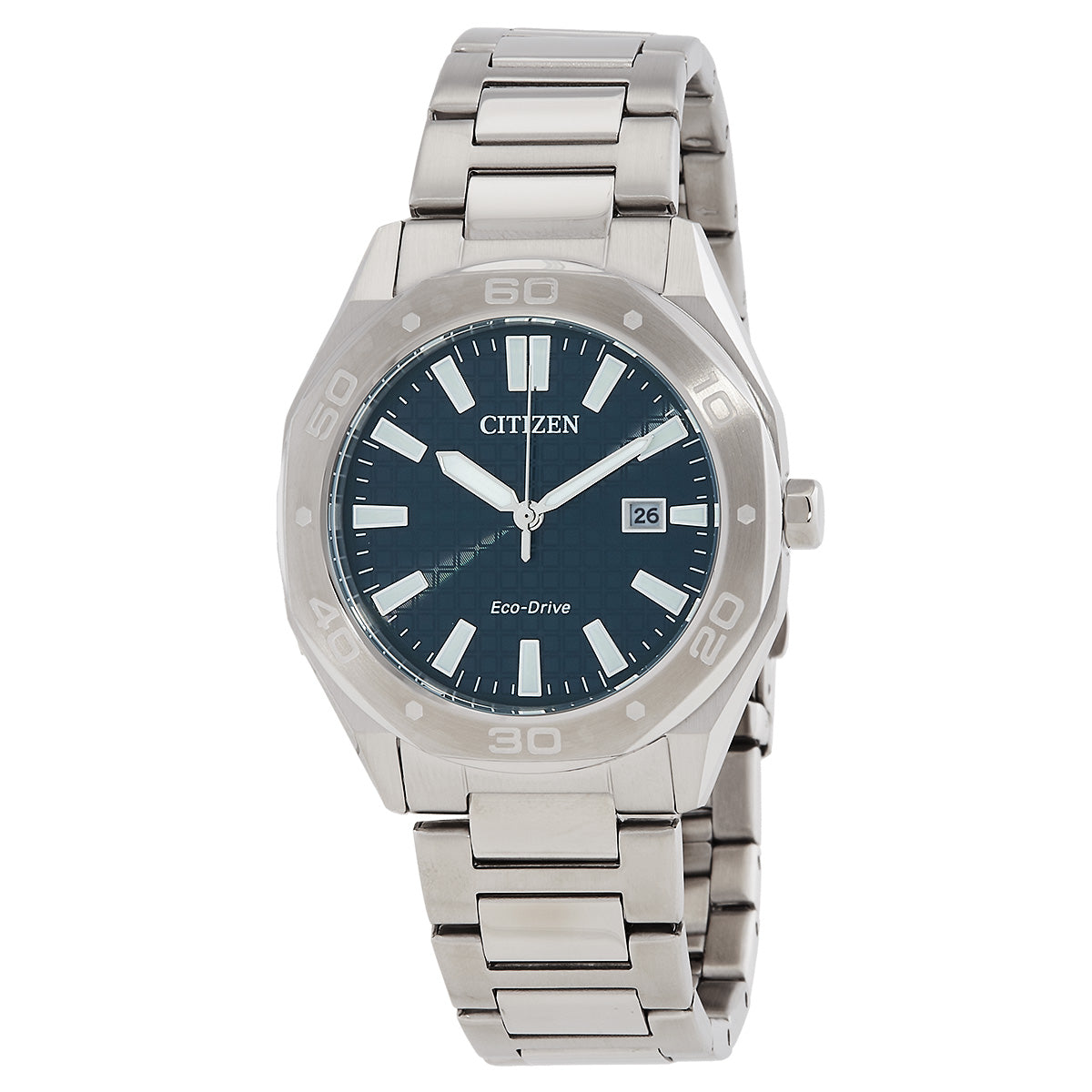 Citizen Eco-Drive Green Dial Mens Watch