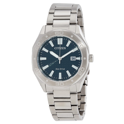 Citizen Eco-Drive Green Dial Mens Watch