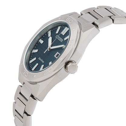 Citizen Eco-Drive Green Dial Mens Watch