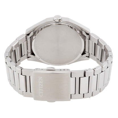 Citizen Eco-Drive Orange Dial Mens Watch
