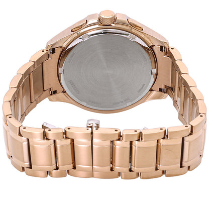 Citizen Eco-Drive Perpetual Gmt Brown Dial Mens Watch