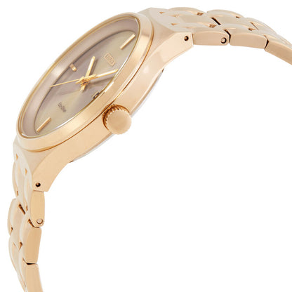 Citizen Eco-Drive Rose Gold Dial Mens Watch