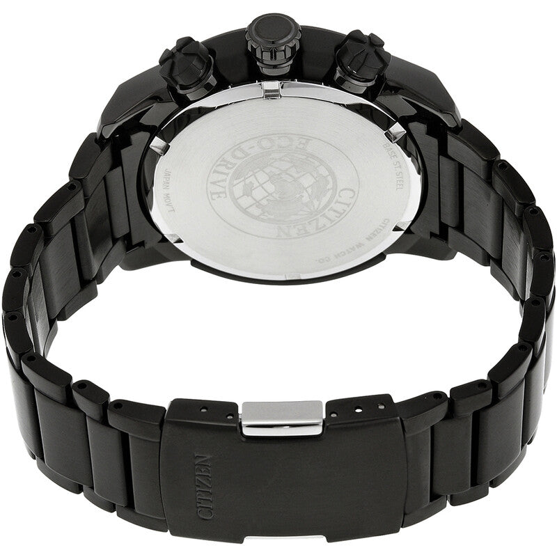 Citizen Ecosphere Eco-Drive Black Dial Mens Watch