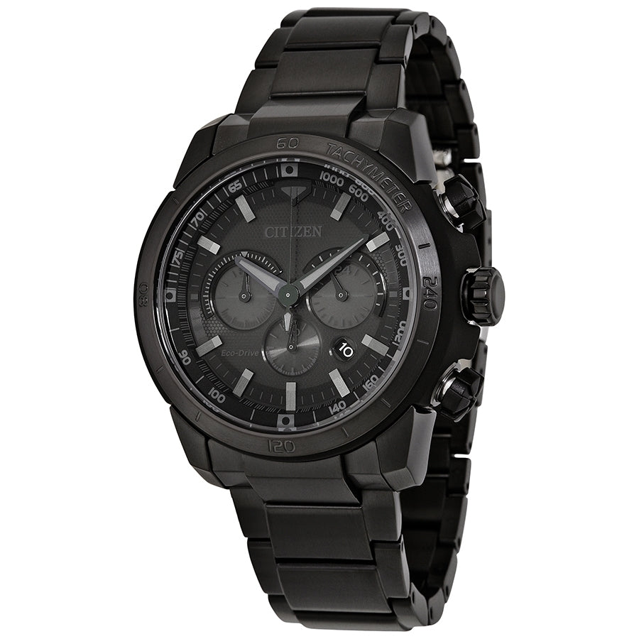 Citizen Ecosphere Eco-Drive Black Dial Mens Watch