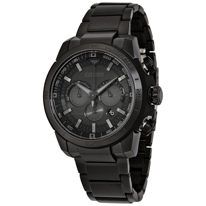 Citizen Ecosphere Eco-Drive Black Dial Mens Watch