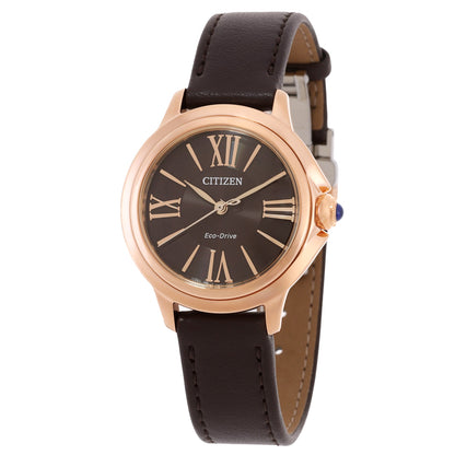 Citizen L Ceci Eco-Drive Brown Dial Women's Watch