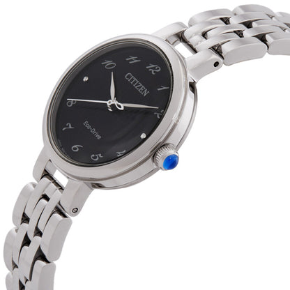 Citizen L Classic Eco-Drive Black Dial Women's Watch