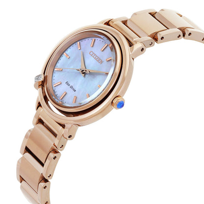 Citizen L Eco-Drive Mother Of Pearl Dial Women's Watch