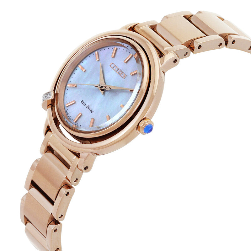 Citizen L Eco-Drive Mother Of Pearl Dial Women's Watch