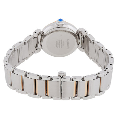 Citizen L Mae White Mother Of Pearl Dial Women's Watch