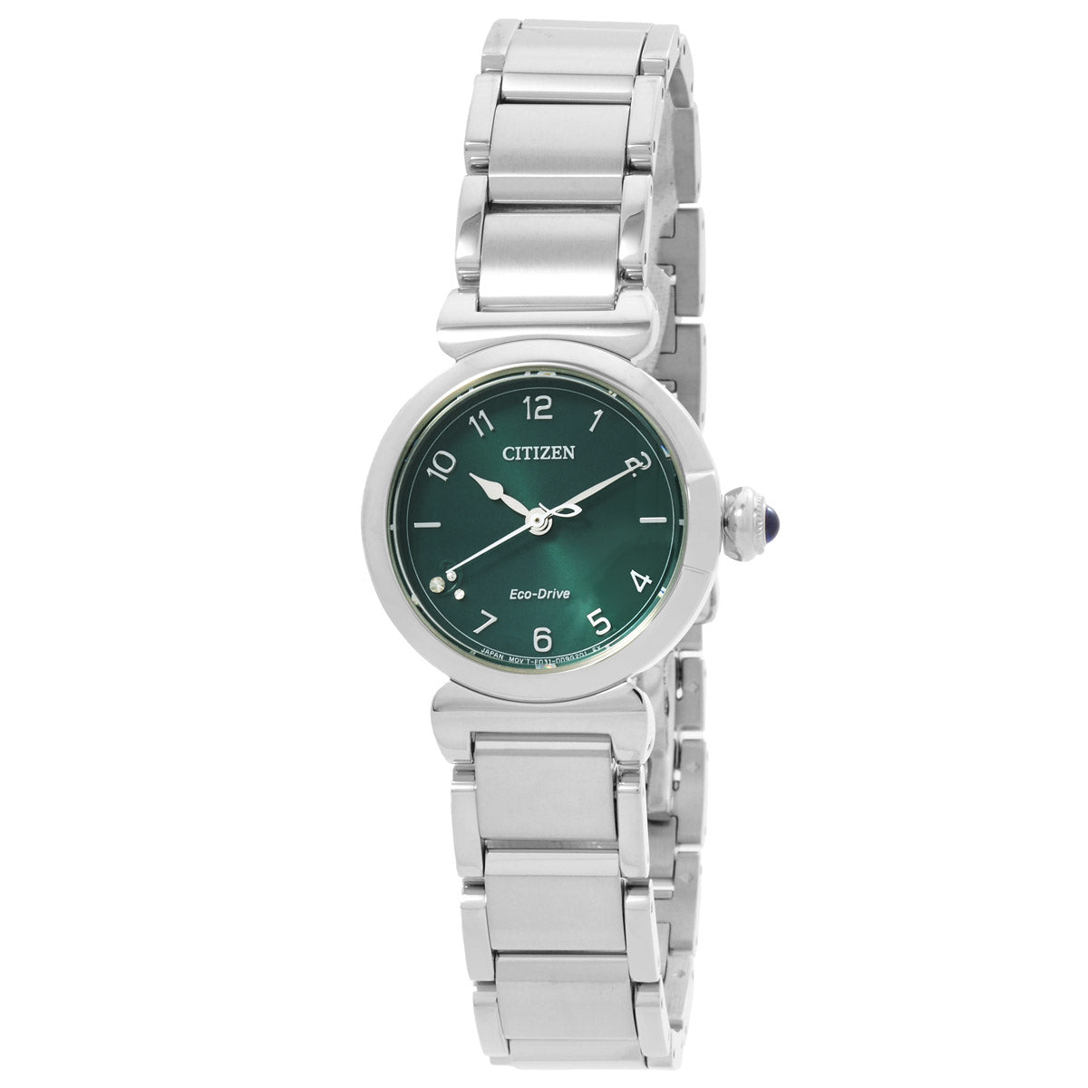 Citizen L May Bells Eco-Drive Green Dial Women's Watch