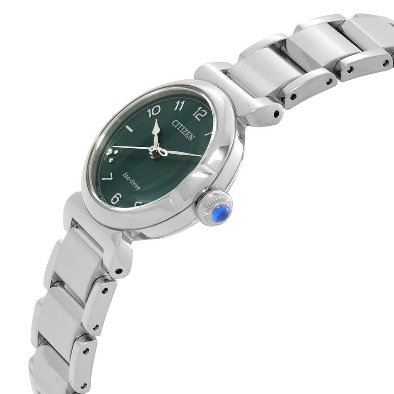 Citizen L May Bells Eco-Drive Green Dial Women's Watch