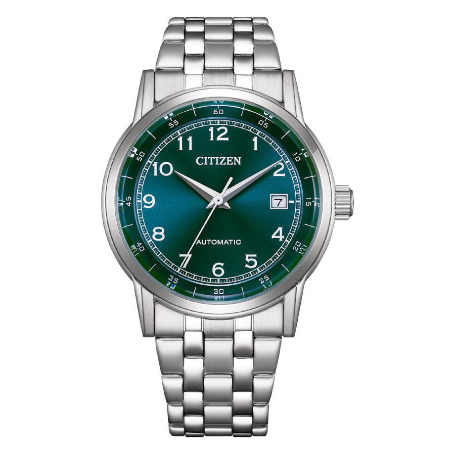 Citizen Mechanical Automatic Green Dial Mens Watch