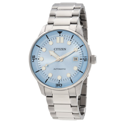 Citizen Mechanical Automatic Light Blue Dial Mens Watch