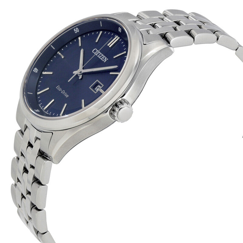 Citizen Mens Bracelet Blue Dial Eco-Drive Watch