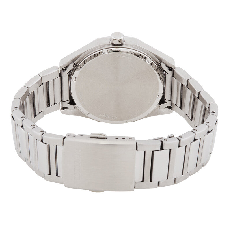 Citizen Octangle Eco-Drive White Dial Unisex Watch