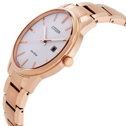 Citizen Pair Eco-Drive White Dial Mens Watch