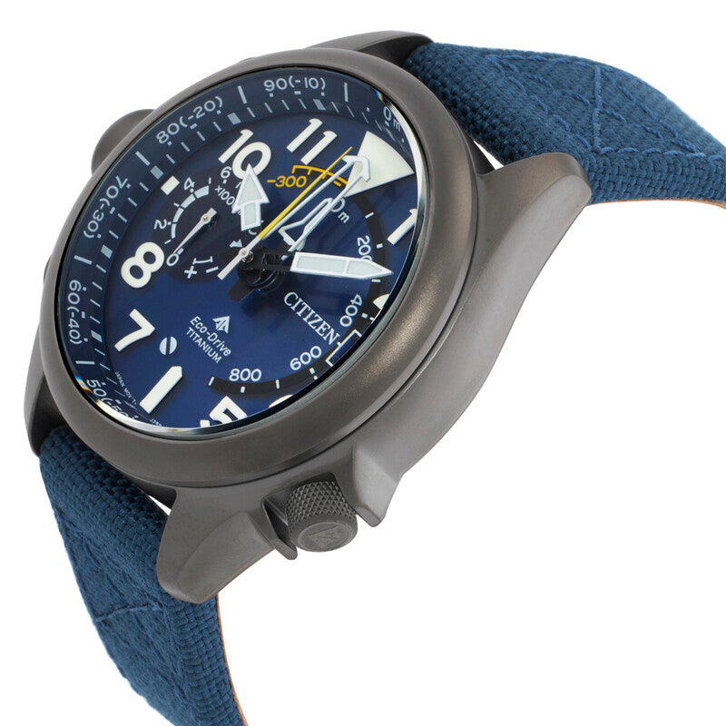 Citizen Promaster Altichron Eco-Drive Blue Dial Mens Watch