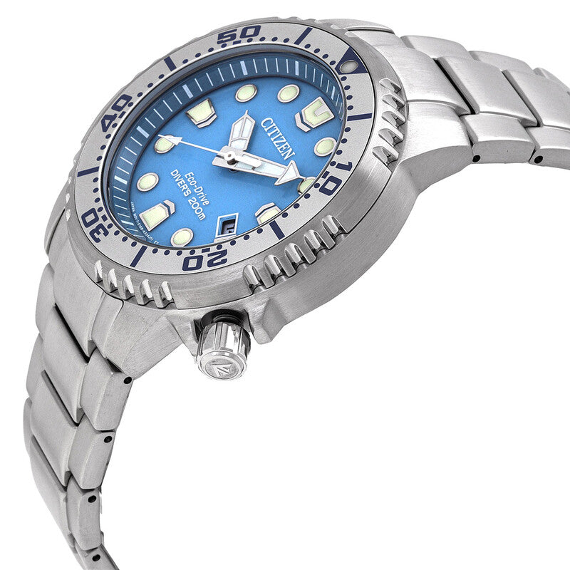 Citizen Promaster Dive Eco-Drive Light Blue Dial Mens Watch